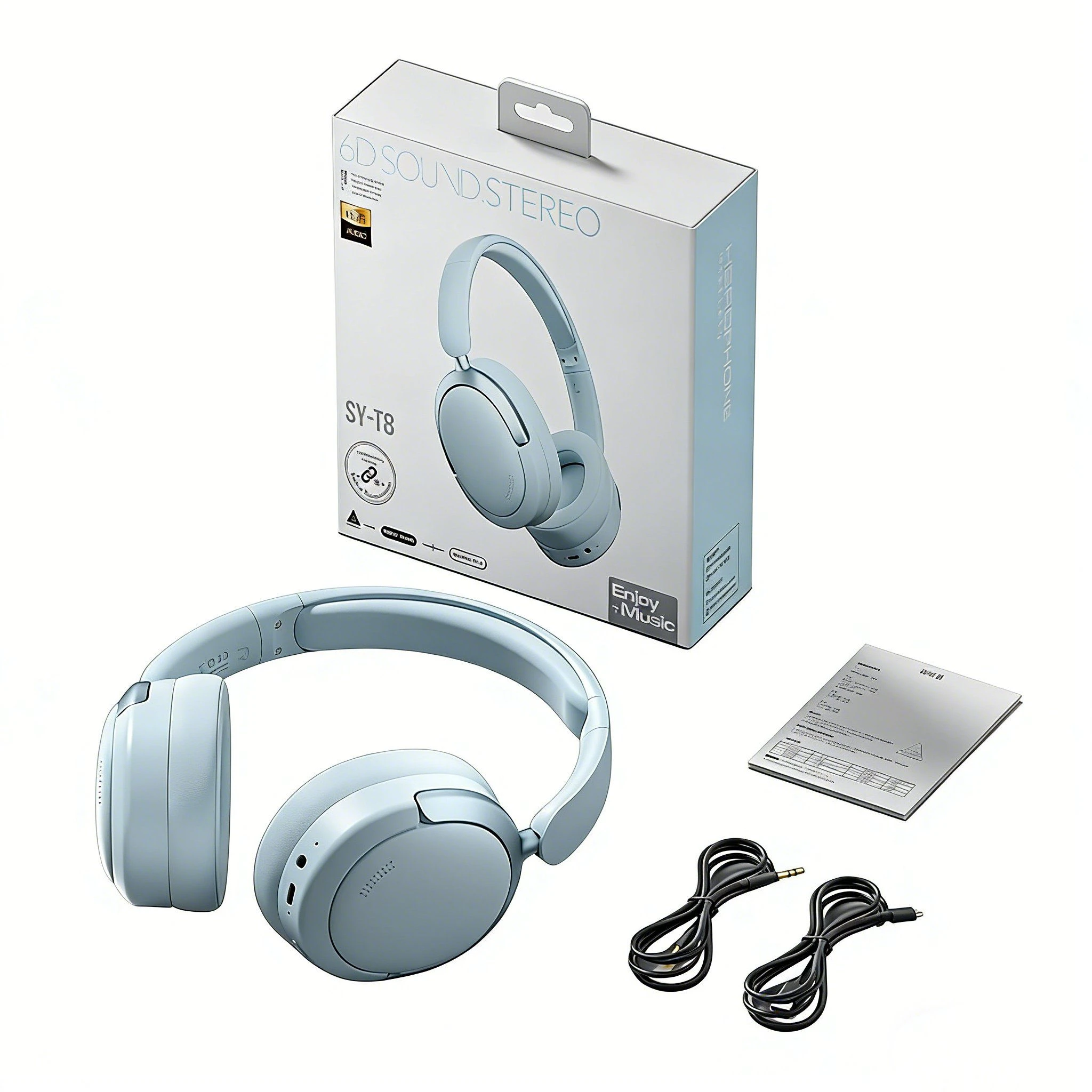 Advanced Bluetooth Headphones with Extended Playtime and Noise Isolation