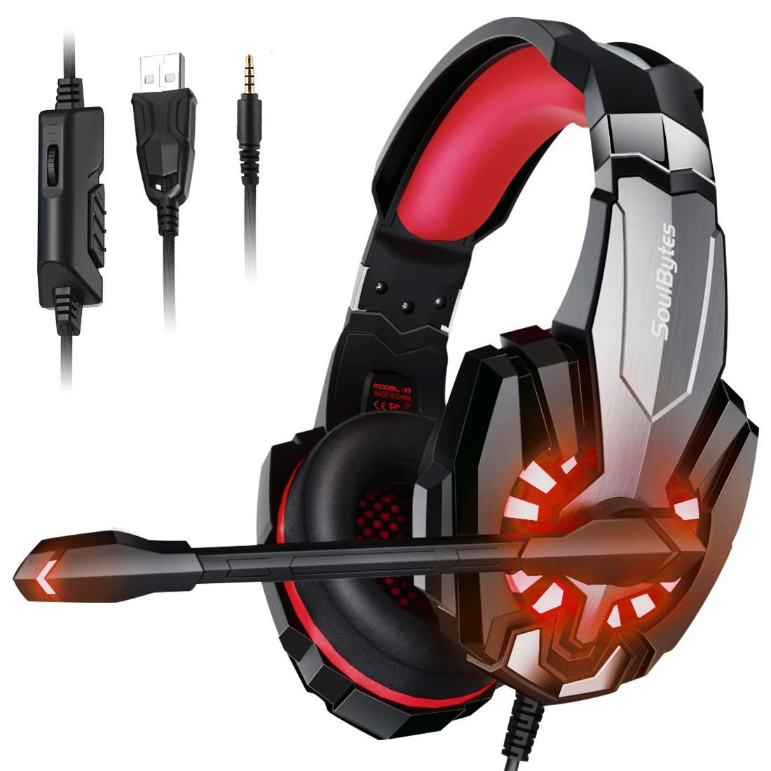 Advanced E-Sports Headset with Immersive Sound and Comfort