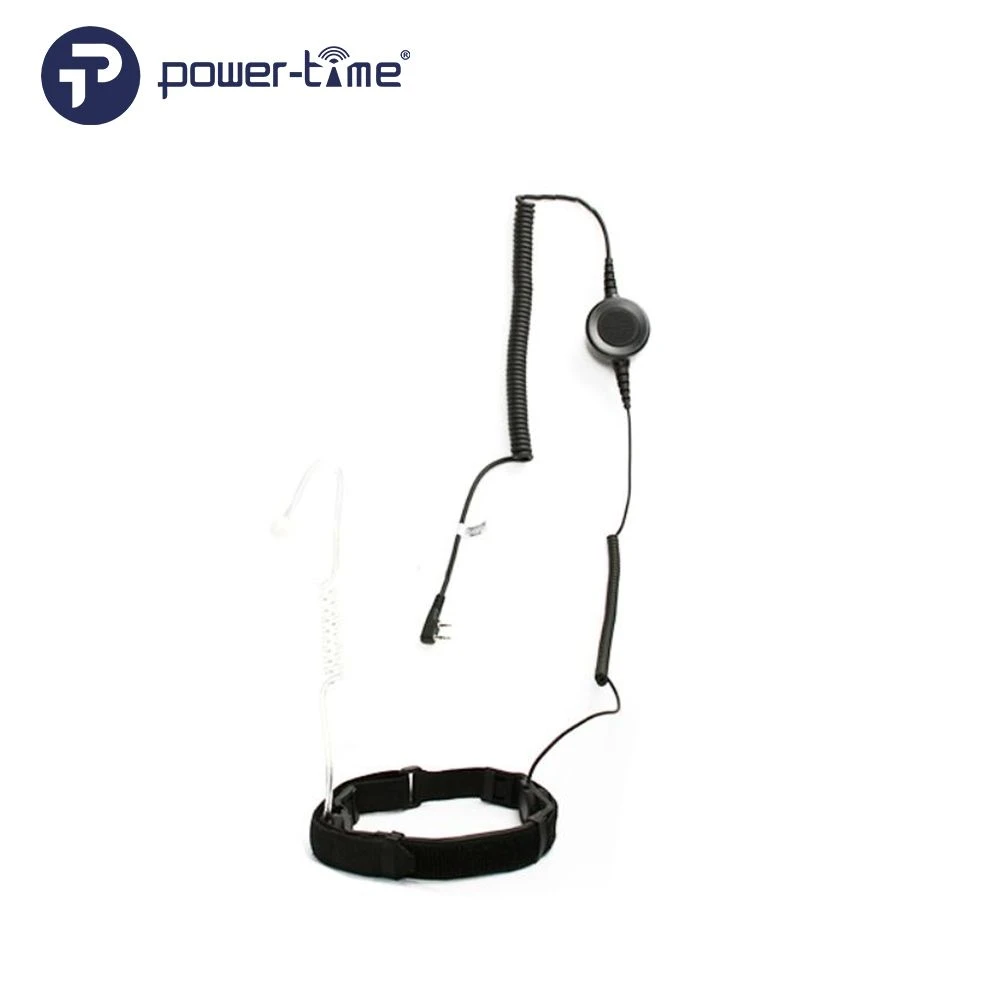 Advanced Tactical Throat Bone Conduction Headset with Noise-Canceling Speaker