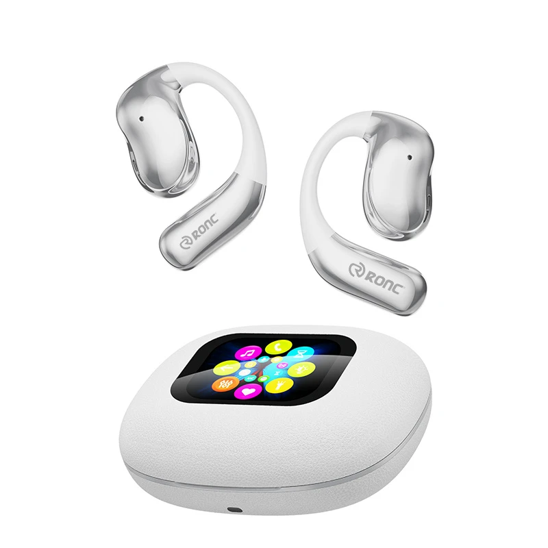 Ai Translator Earbuds Touch Screen Translator Ows Earphone Translator Earphones for Travel Abroad