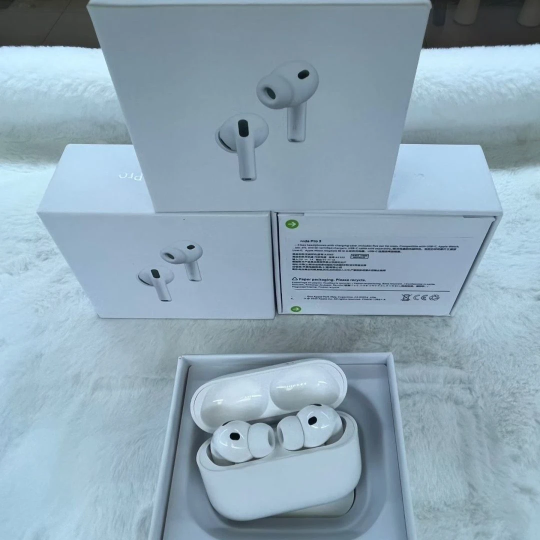 Air 3 Generation PRO 3 Anc PRO3 4rd Real Serial Numbers Noise Canceling Wireless Earbuds Digital Display Pods2 3 Air4 4ND