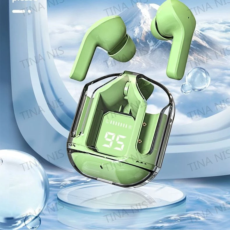 Air31 Wireless Earbuds Bluetooth5.3 Headphones HiFi Stereo in-Ear Earbuds with Charging Case LED Power Display for Outdoor Sport