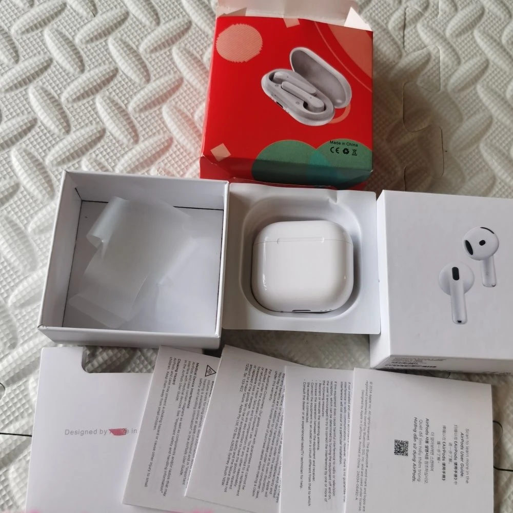 Air4 Tws Wireless in-Ear Earbuds with Anc Active Noise Cancellation