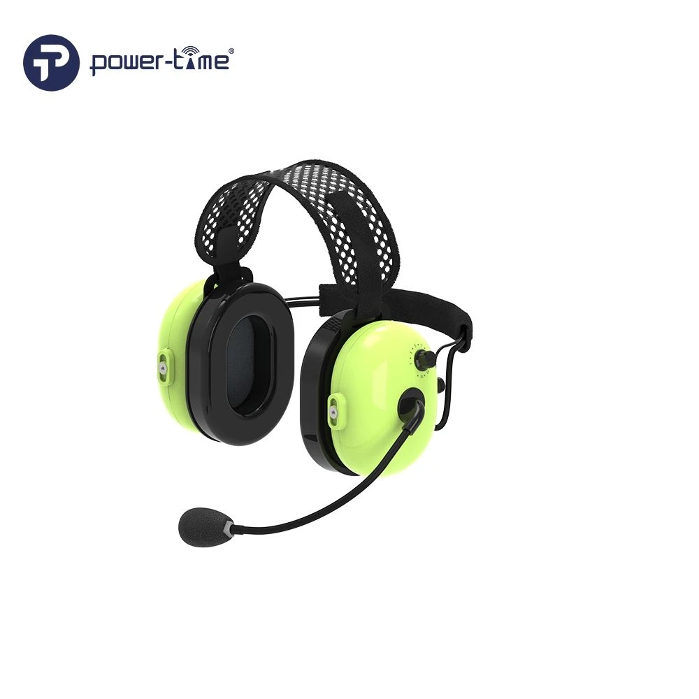 All in One AG-6 Aviation Headset with Dual Radio Modes 823 828Hz or 446Hz
