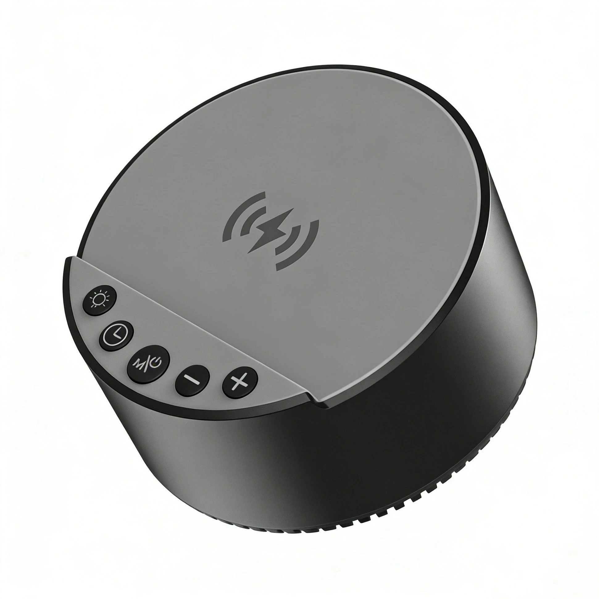 Ambient Lighting Bluetooth Speaker with Qi Wireless Charging
