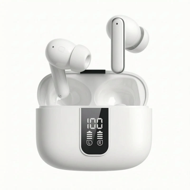 Anc Bluetooth Earbuds with Ipx4 Water Resistance for Sports