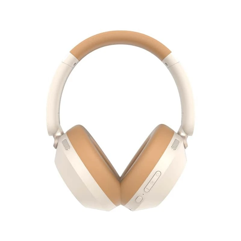 Anc Hot Sale Skin-Friendly Retro Noise-Canceling Over-Ear Headphones with FCC for Study