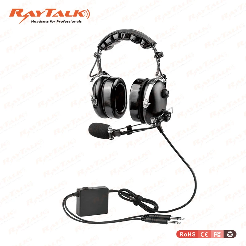 Anr Aviation Headset Similar to David Clark Active Noise Canceling Headphone for Aviation