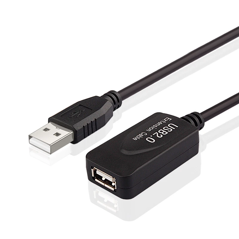 Anti-Fracture 3m USB 2.0 Data Cable for Keyboard & Mouse Thread Embedded Design, PVC Coating, High Compatibility