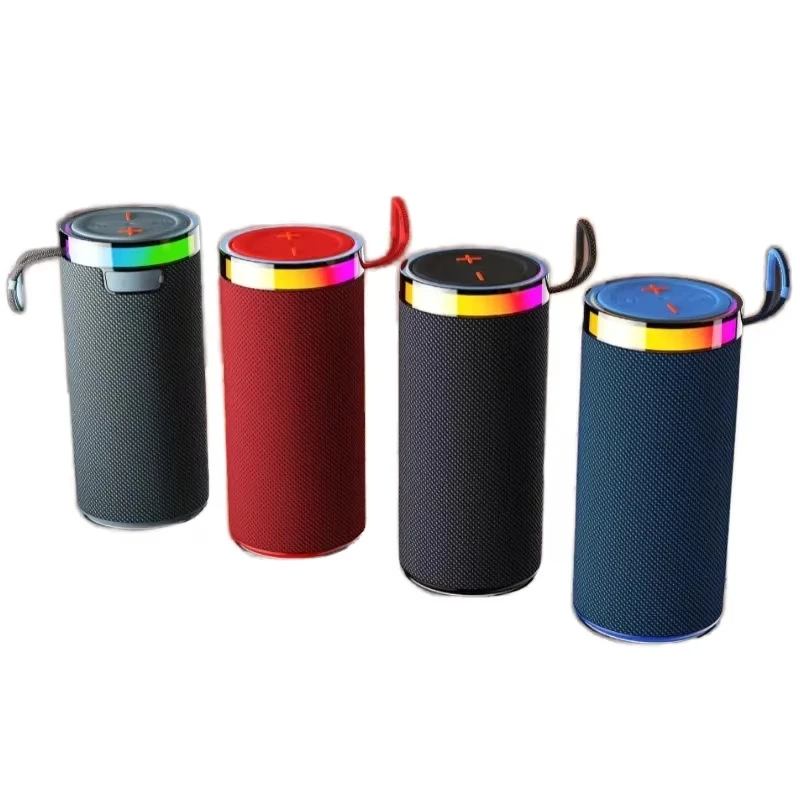 Anxun Promotion Gift LED Lighting Mini High Quality Portable Loudspeaker New Design Outdoor Speakers Wireless Bluetooth Speaker for Gift for Outdoor Parties