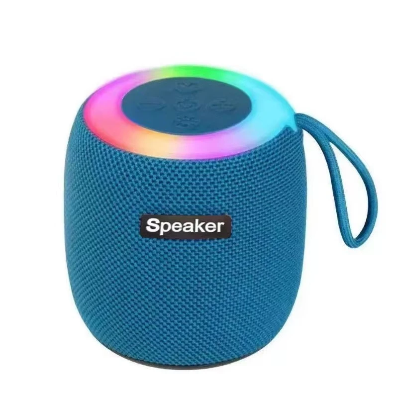 Anxun RGB LED Lamp Gift Portable Plastic Battery Supports TF/FM Subwoofer Home Theater Subwoofer Party Box Wireless Bluetooth Speaker