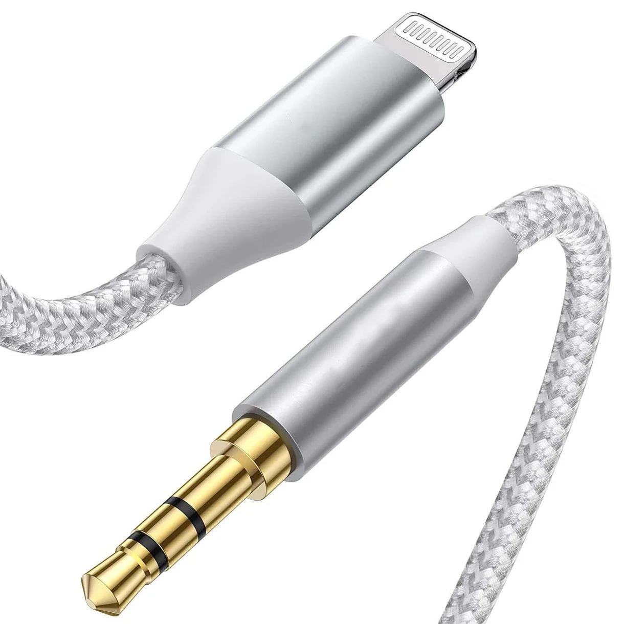 Apple Lightning to 3.5 mm Headphone Audio Jack Aux Adapter for iPhone