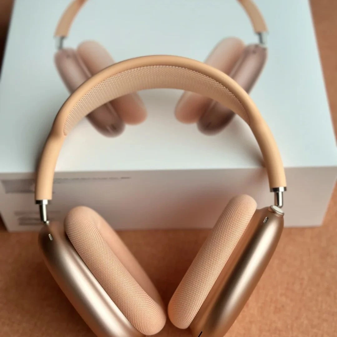 Applie Pods PRO Max Headphones USB-C – Sky Blue (open box) USB-C Charging, Bluetooth Headphones for I Phone – Starlight Headphone Headset