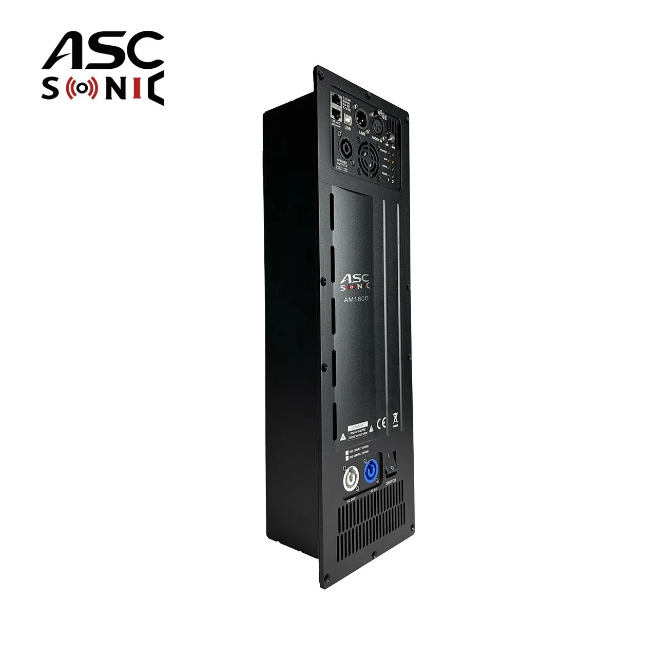 Ascsonic Am1600 Single Channel 1600W Active Amplifier Module with DSP