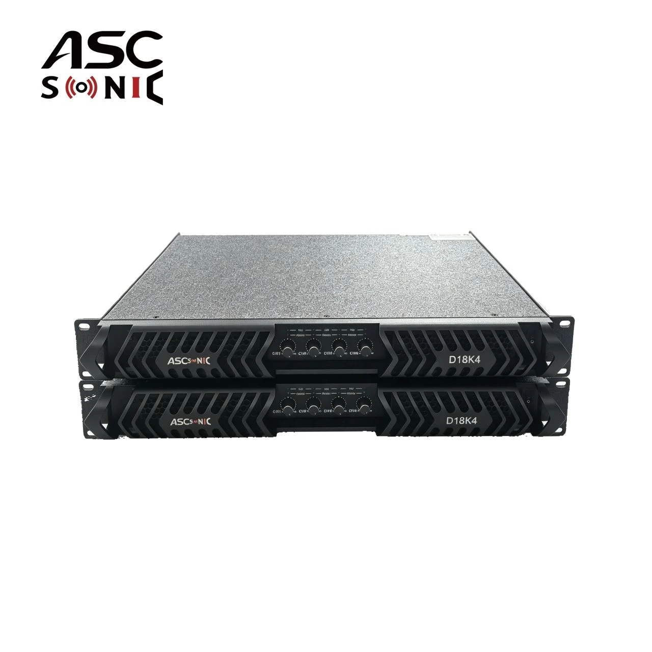 Ascsonic D32K4 1u 4CH Class D PA High Output Power Amplifier for Subwoofer