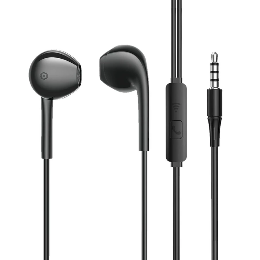 Aspor 3.5mm Lateral in-Ear Button Control Headphones Lightweight Headset Wired Earphone Compatible with 3.5mm Port Devices
