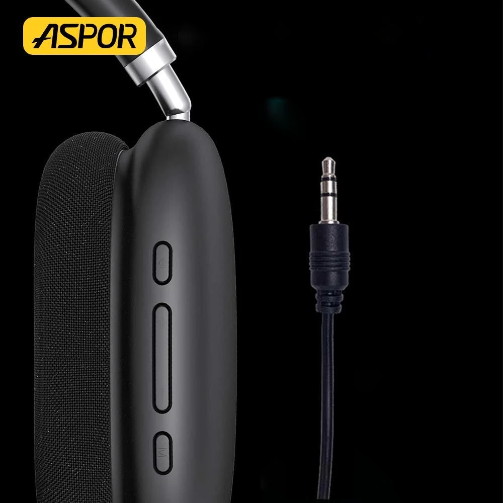 Aspor A618 Tws Headphone Hot-Sell Bluetooth Headsets Lightning Charging 2 Hours 20 Hours′ Using