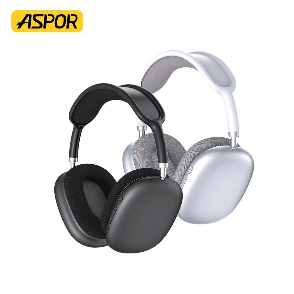 Aspor A618 Wireless Over-Ear Headphones, 20-Hour Battery Life, 3D Surround Sound, Memory Foam Ear Cushions for All-Day Comfort