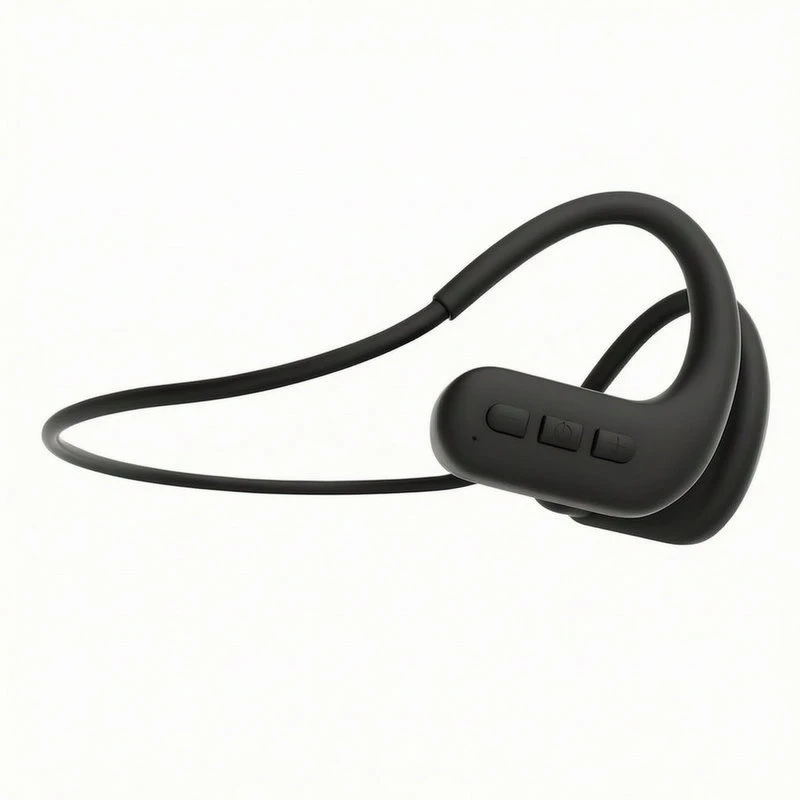 Athletic Bone Conduction Headphones with Built-in 8GB Storage