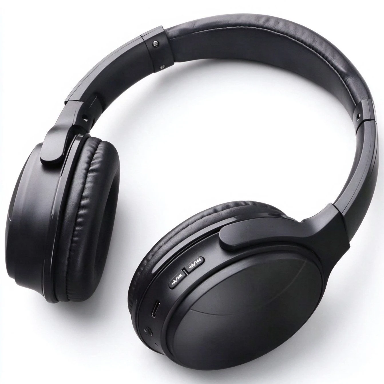 Audfine Jty-772 Over-Ear Bluetooth Headphones with Detachable Cable for Audio Production Listening
