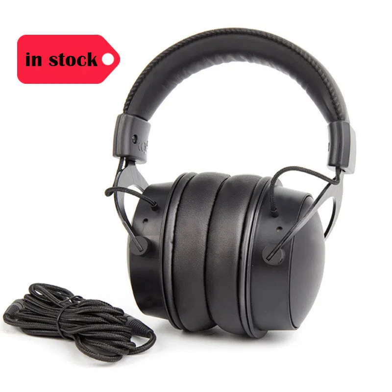 Audfine in Stock Dh1772 with Detachable Cable Wired Over-Ear Studio Monitoring Headphone for Recording Studio