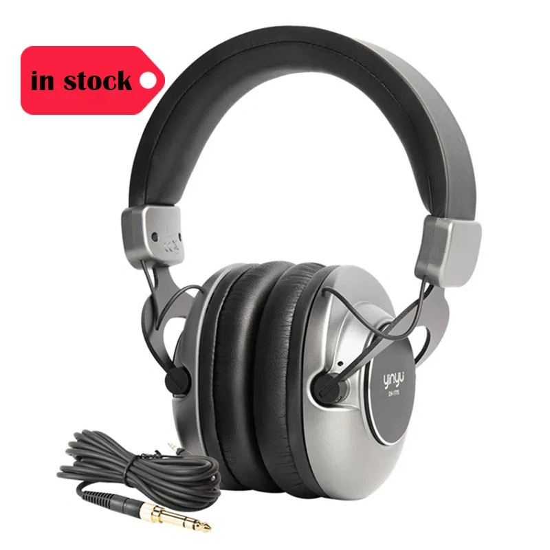 Audfine in Stock Dh1775 with Detachable Cable Wired Over-Ear Monitor Headphone for Broadcast Monitoring