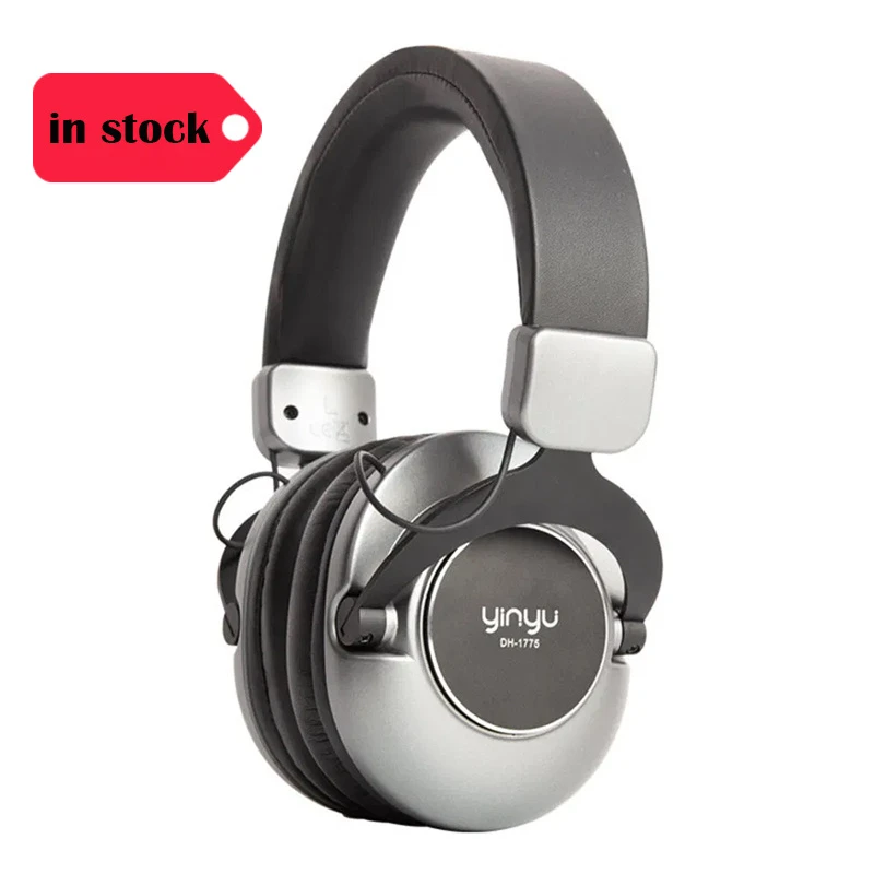 Audfine in Stock Dh1775 with Detachable Cable Wired Over-Ear Monitor Headphone for Recording