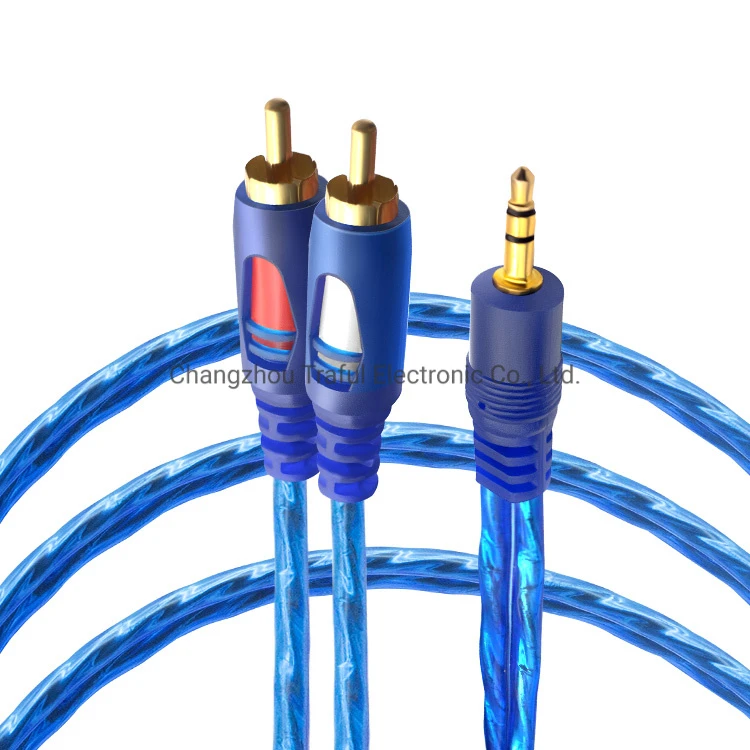 Audio Cable 3.5 Male to 2RCA Male