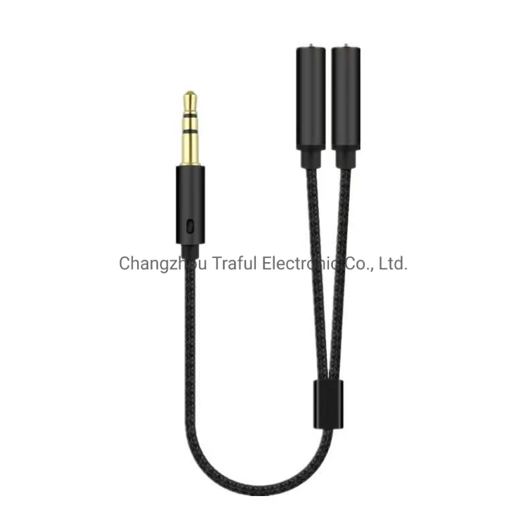 Audio Cable 3.5mm to 2 3.5mm Female
