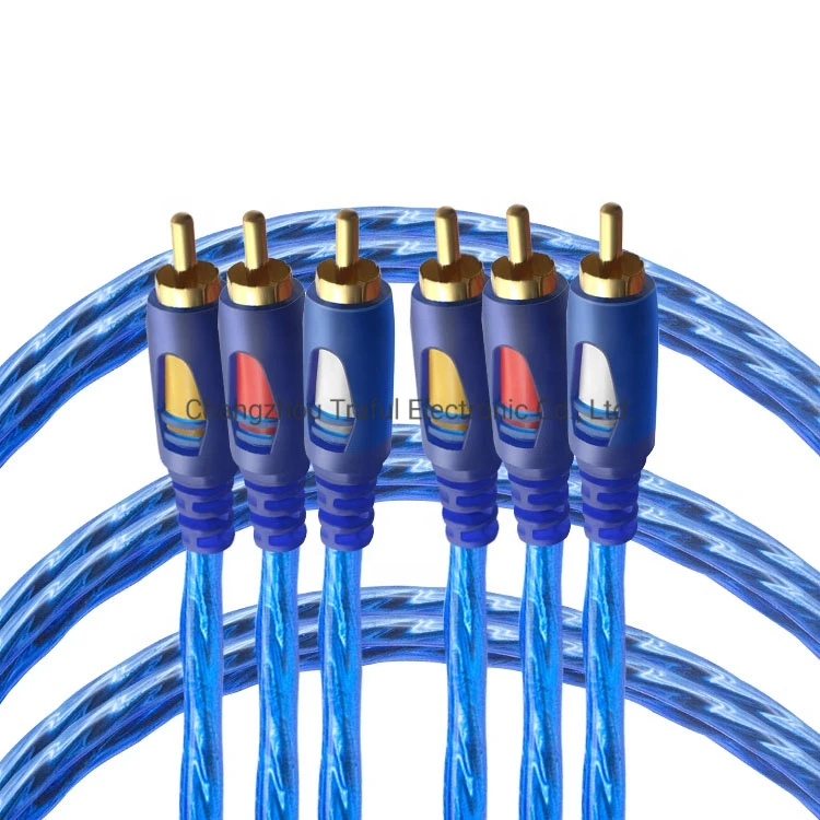 Audio Cable 3RCA to 3RCA