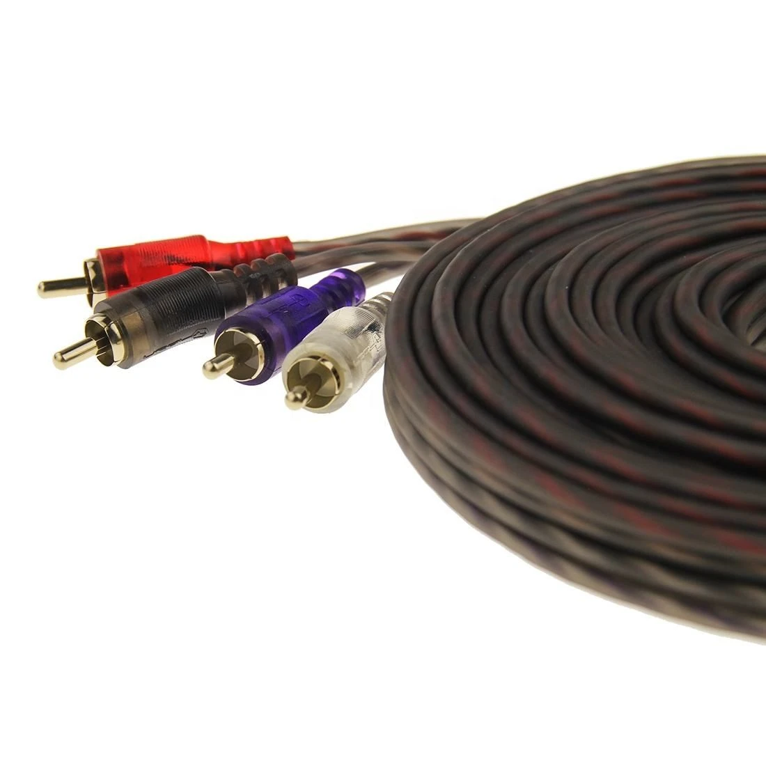 Audio Cable 4RCA -4RCA Male-Male Twisted Pair RCA Cable