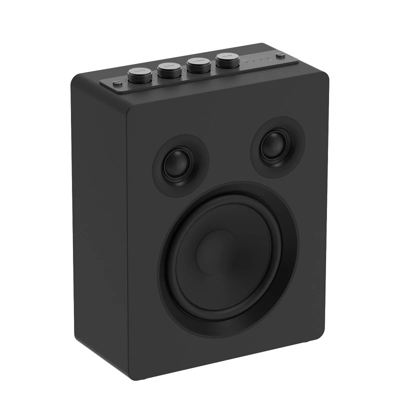 Audio PRO High Power 80W Factory Wholesale Portable Wooden Bluetooth Speaker