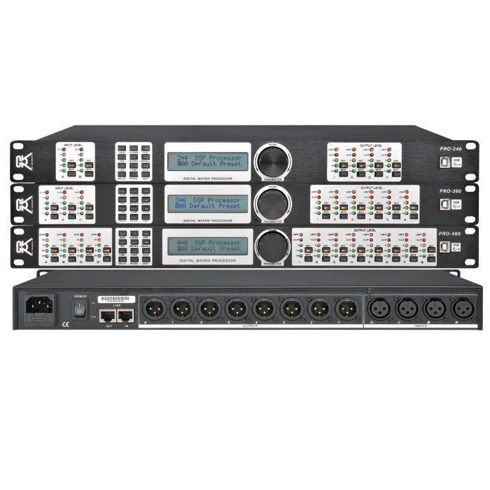Audio Processor for Better Audio Control and Set up 48 kHz Samping Rate
