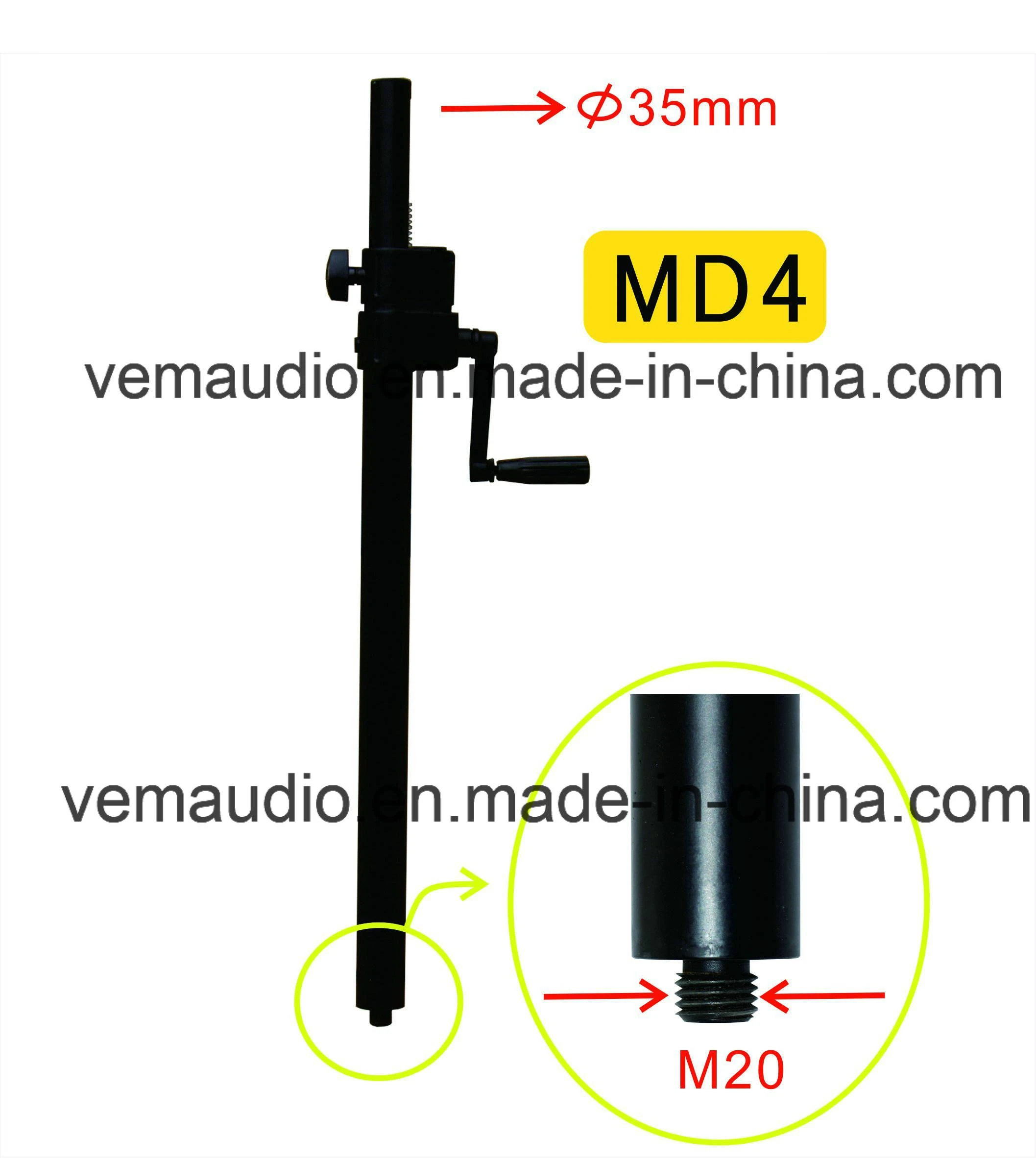 Audio Stand, Speaker Stand, Hand-Shake Bracket, Bass Stand (MD4)