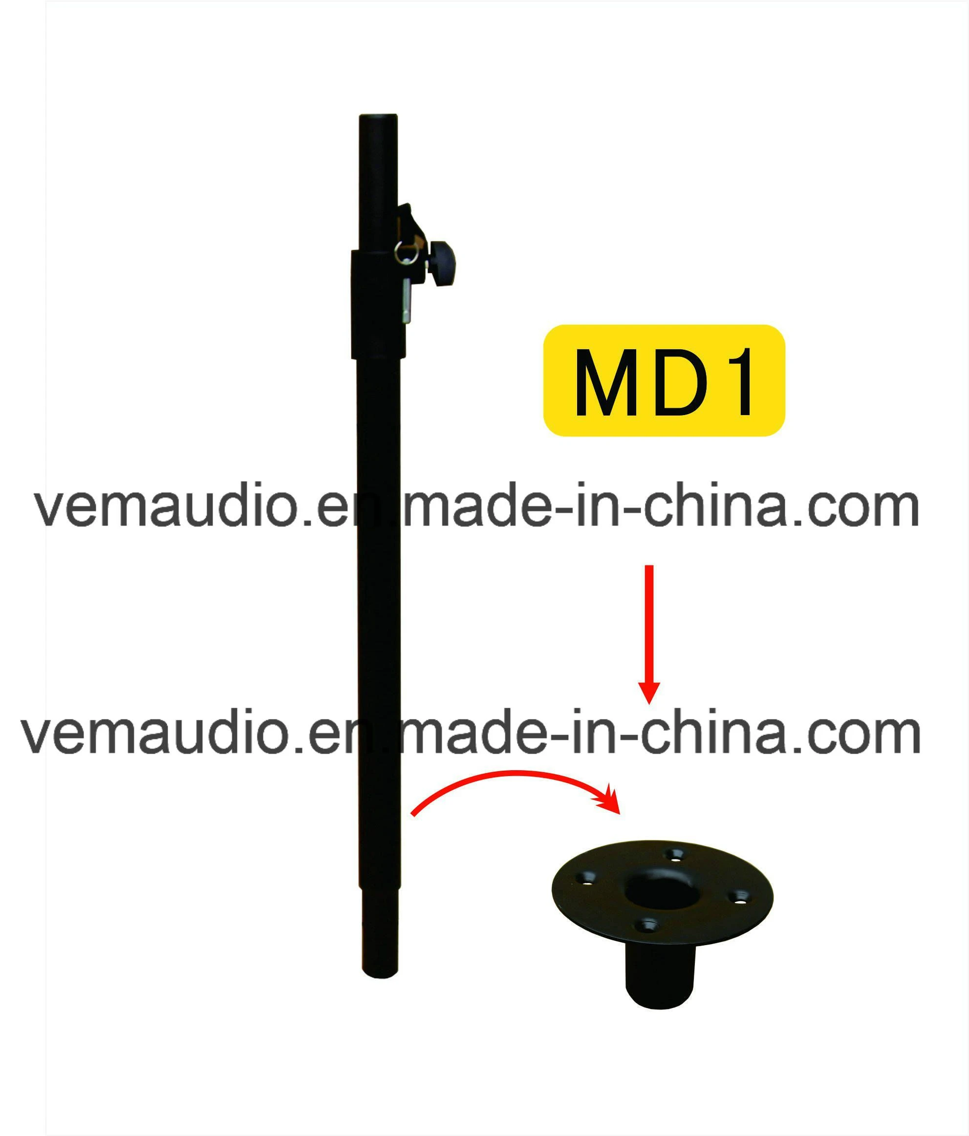 Audio Stand, Speaker Stand, Straight Audio Bracket, Bass Stand (MD1)