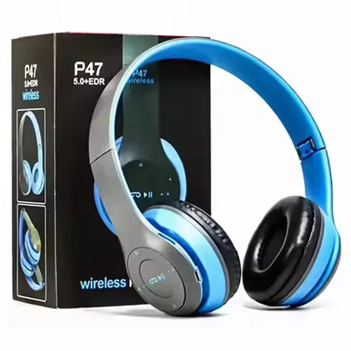Auriculares P47 Headphones Wireless Blue Tooth Wireless Earphone Wireless Headset Earphone for 13 PRO Max
