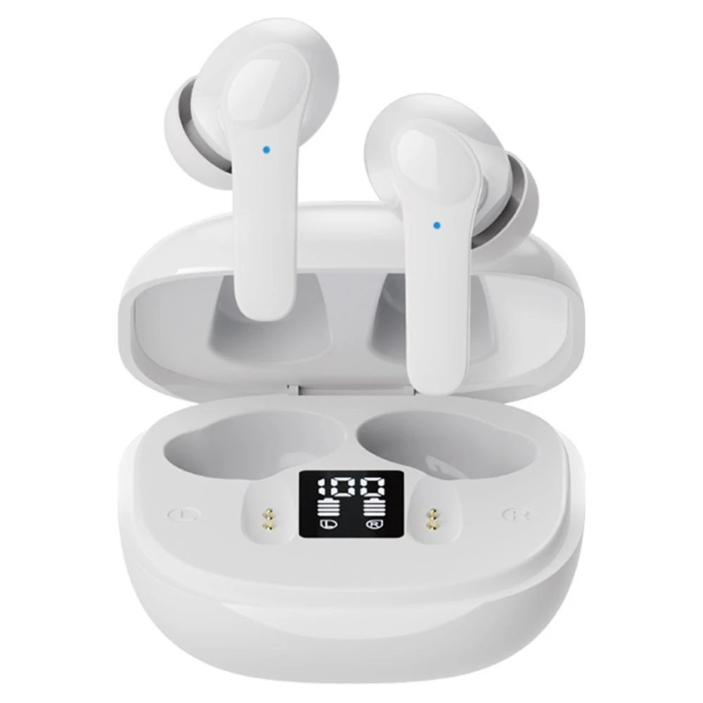 B11 Smart Translation Earbuds – Noise Reduction, Bluetooth, in-Ear, White