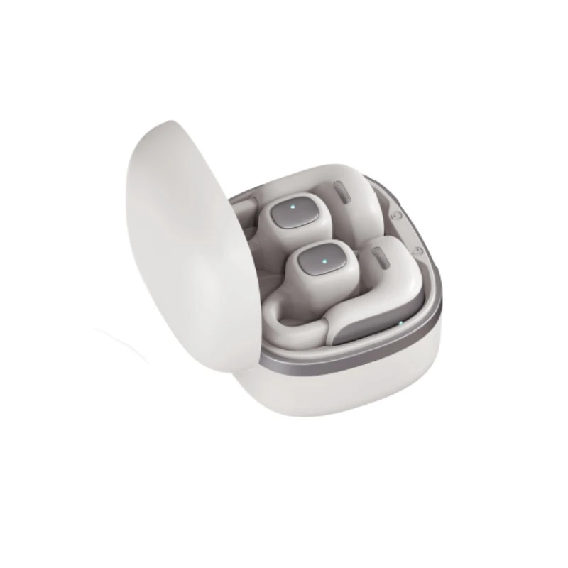 B2b Wholesale Open-Ear True Wireless Bluetooth 5.4 Clip Earbuds Hi-Fi Headphones with Stable Connection and Clear Voice Performance