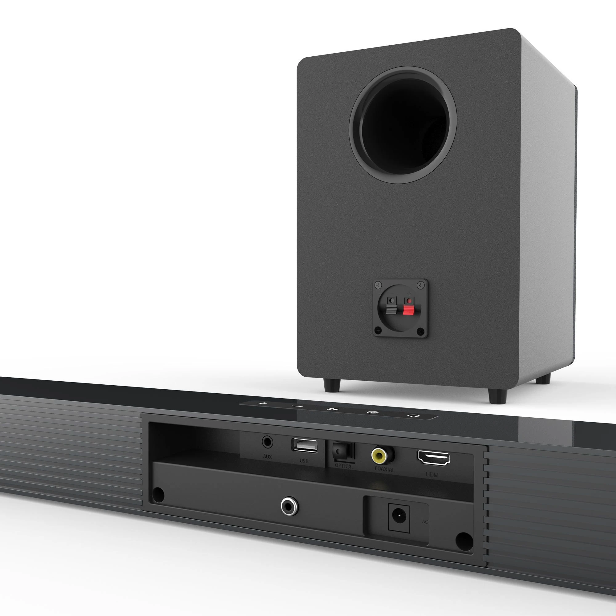 BS-18e 2.1 Channel TV Stereo Sound Wireless Subwoofer Soundbar