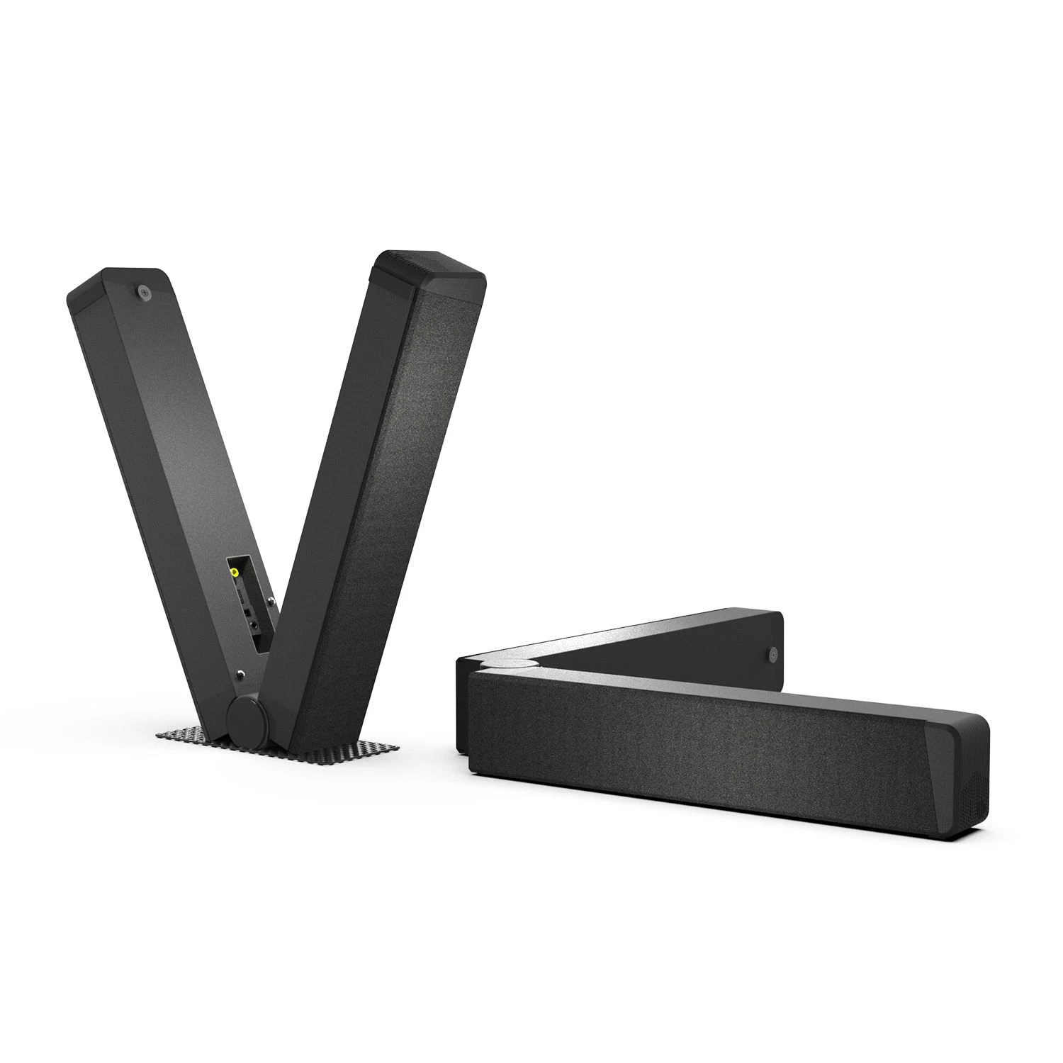 BS-53 Fabric Wireless Foldable TV Soundbar, Touch Button Design, Bt 5.1 Tws Connect, Faster/Stable/Non-Desructive, Good Quality