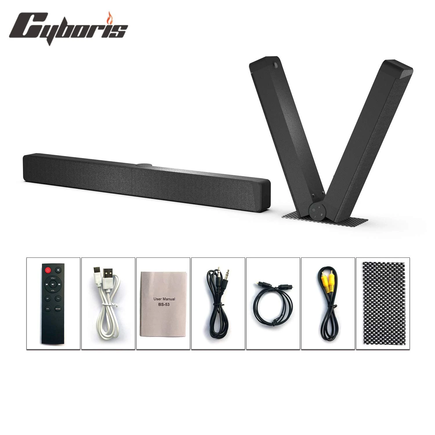 BS-53home Theater Sound System with Column Speaker Design