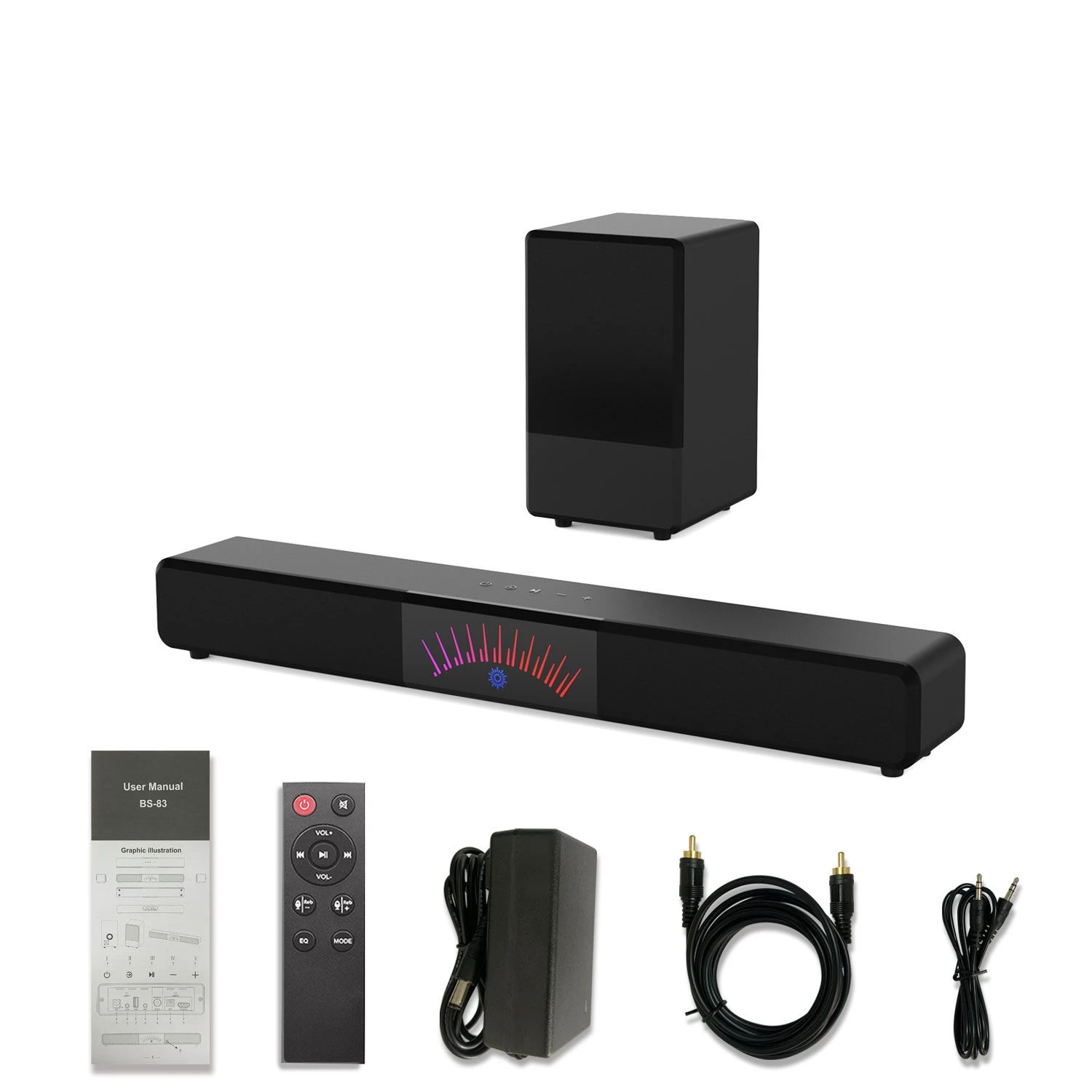 BS-83 High-Fidelity Surround Sound Speaker System for Ultimate Audio Quality