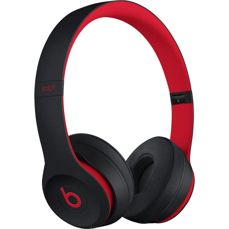 Beat Solo3 Wireless Headphone Solo 3 Bluetooth Headset Black Red