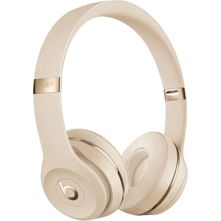 Beat Solo3 Wireless Headphone Solo 3 Bluetooth Headset Satin Gold