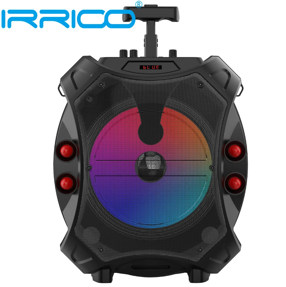 Beautiful 8 Inch Rechargeable Sound Portable Outdoor Trolley Speakers