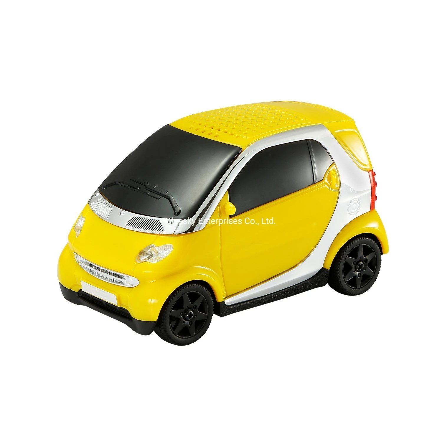 Benz Smart Car Shape Speaker Portable Radio Stereo Taxi Speaker Music Player