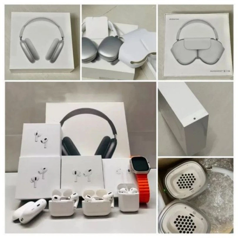 Best Quality AAA+++Us EU UK Warehouse PRO 2 3 4 Pods Tws Anc PRO2 Air Max Bluetooth Wireless Earphone Headphone Headset Earbuds