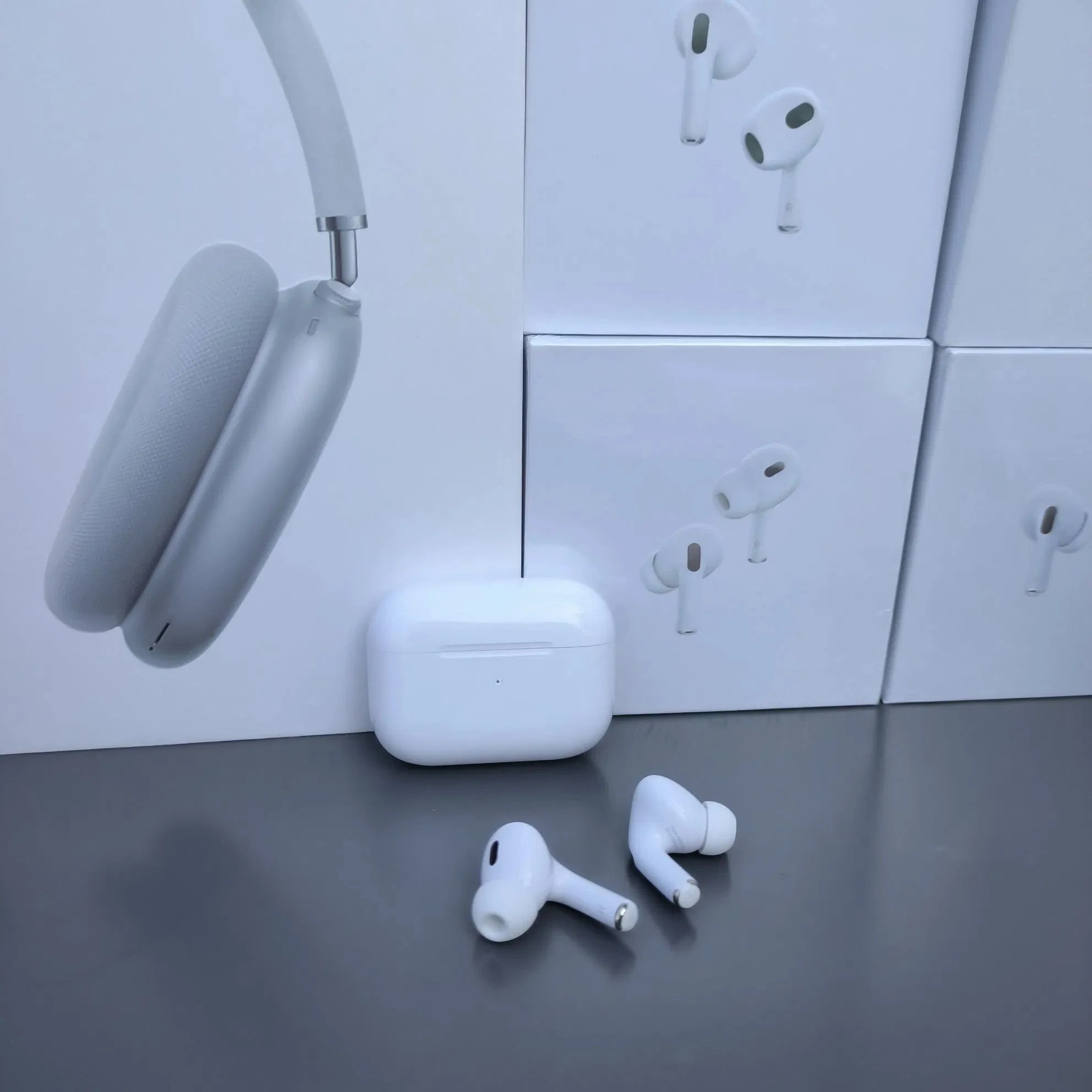 Best Quality Best Price PRO3 2 3rd 4th Gen Earphone Bluetooth Earphone Headphone with Noise Cancellation 3D Logo.