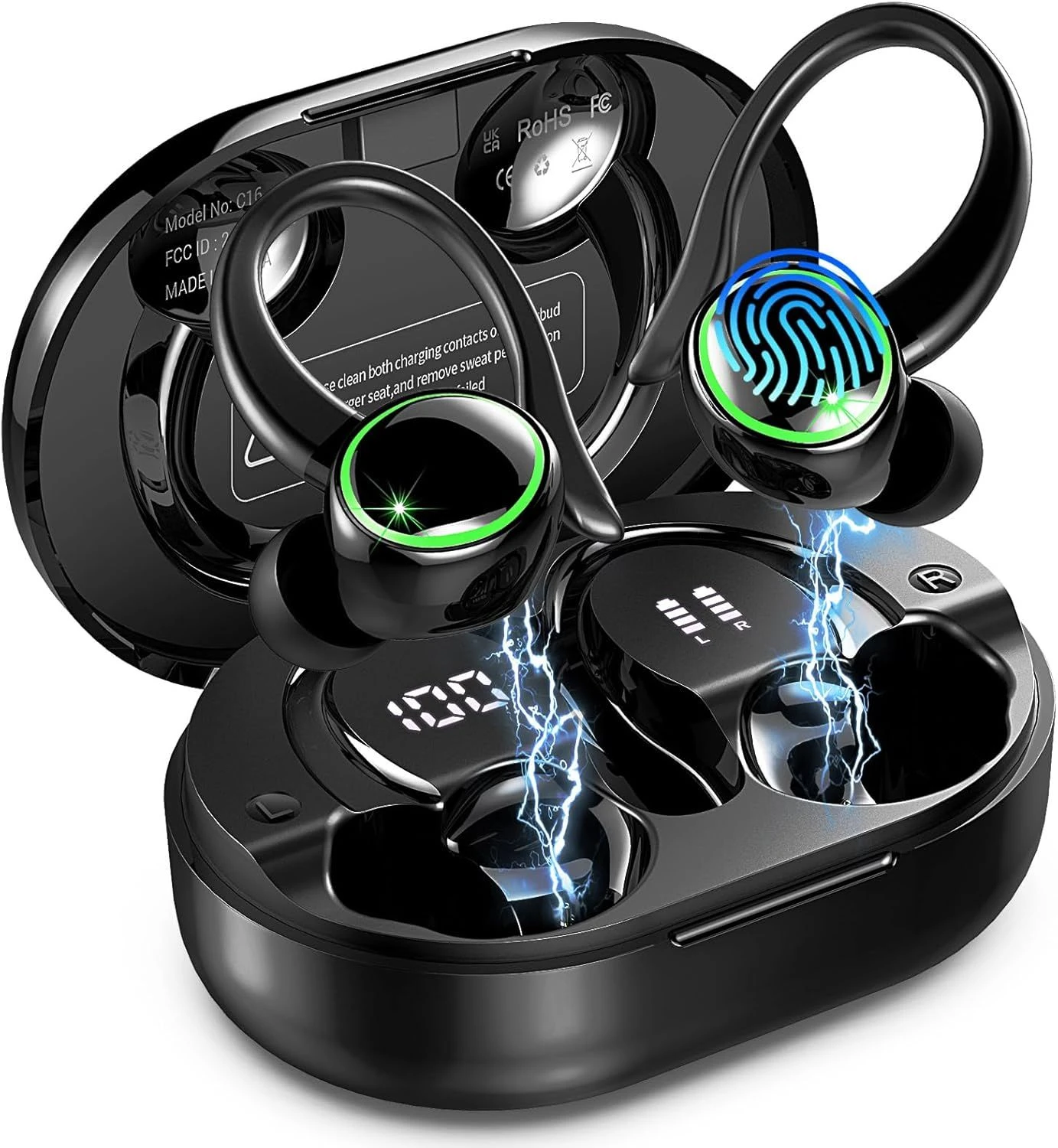 Best Selling Anti-Drop Structure Wireless Earbuds for Office Calls