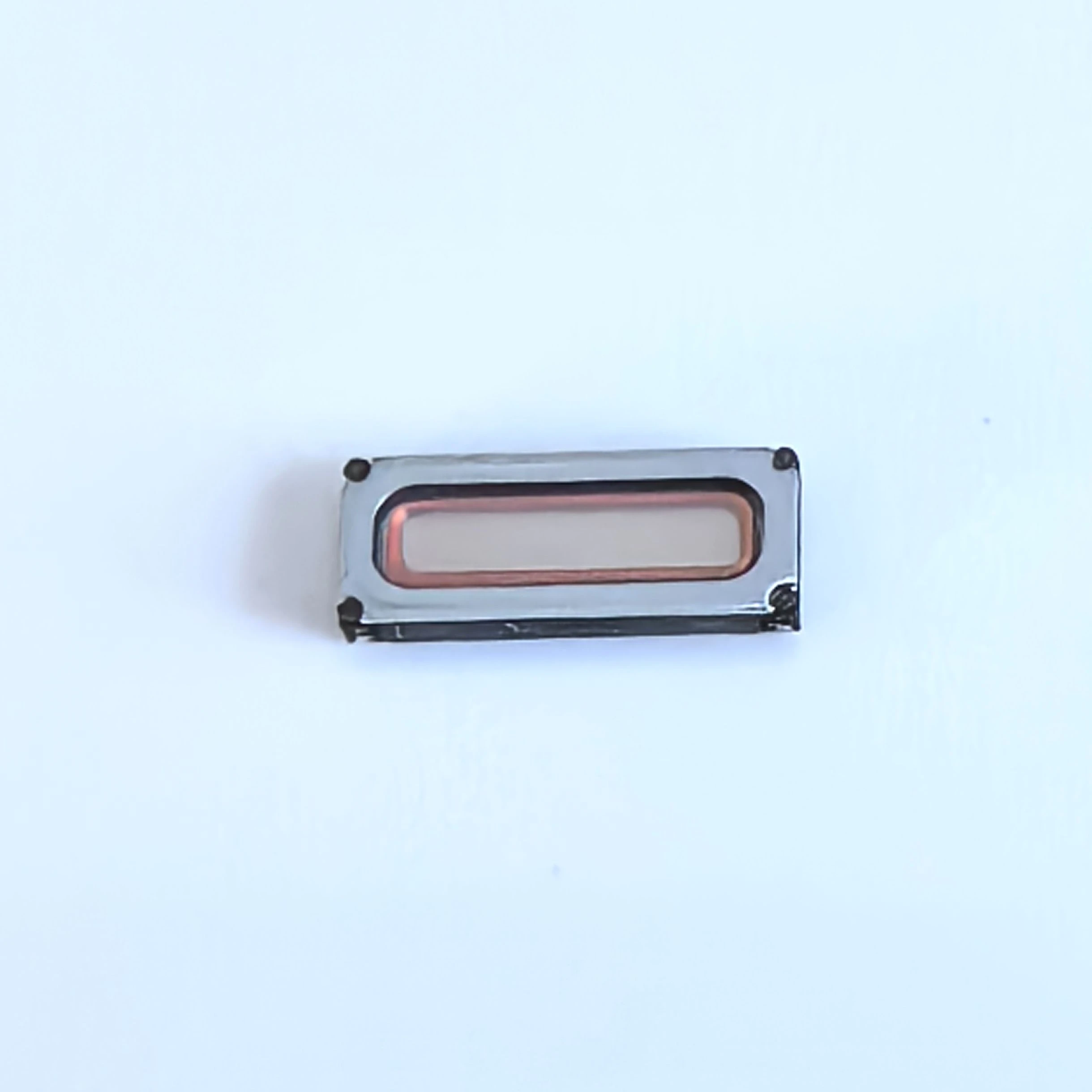 Best Selling Micro Loudspeaker Rectangle Length 12mm Width 6mm 35ohms 40mv Mini Speaker 117±3 Db PA/V Leaf Spring Connection Sr0612mr2j-2f